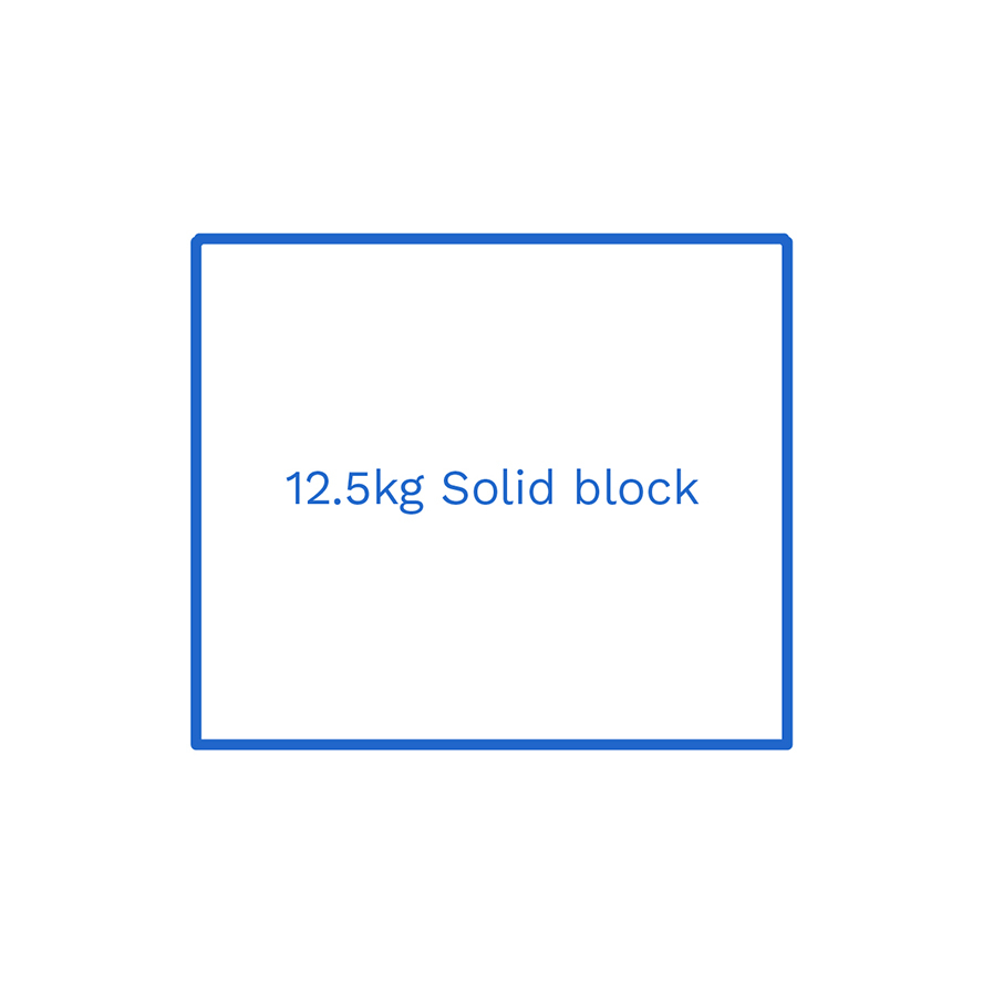 12 5kg solid block FSUK Hull