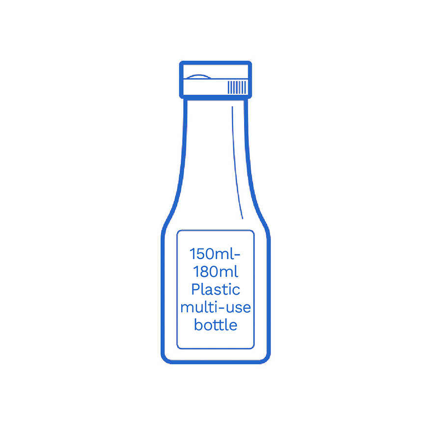 150 180ml Plastic bottle FSUK Hastings