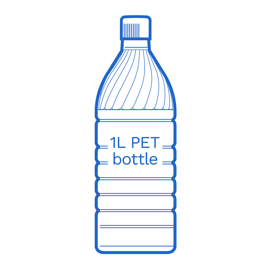 1 L PET bottle FSCE Dalby