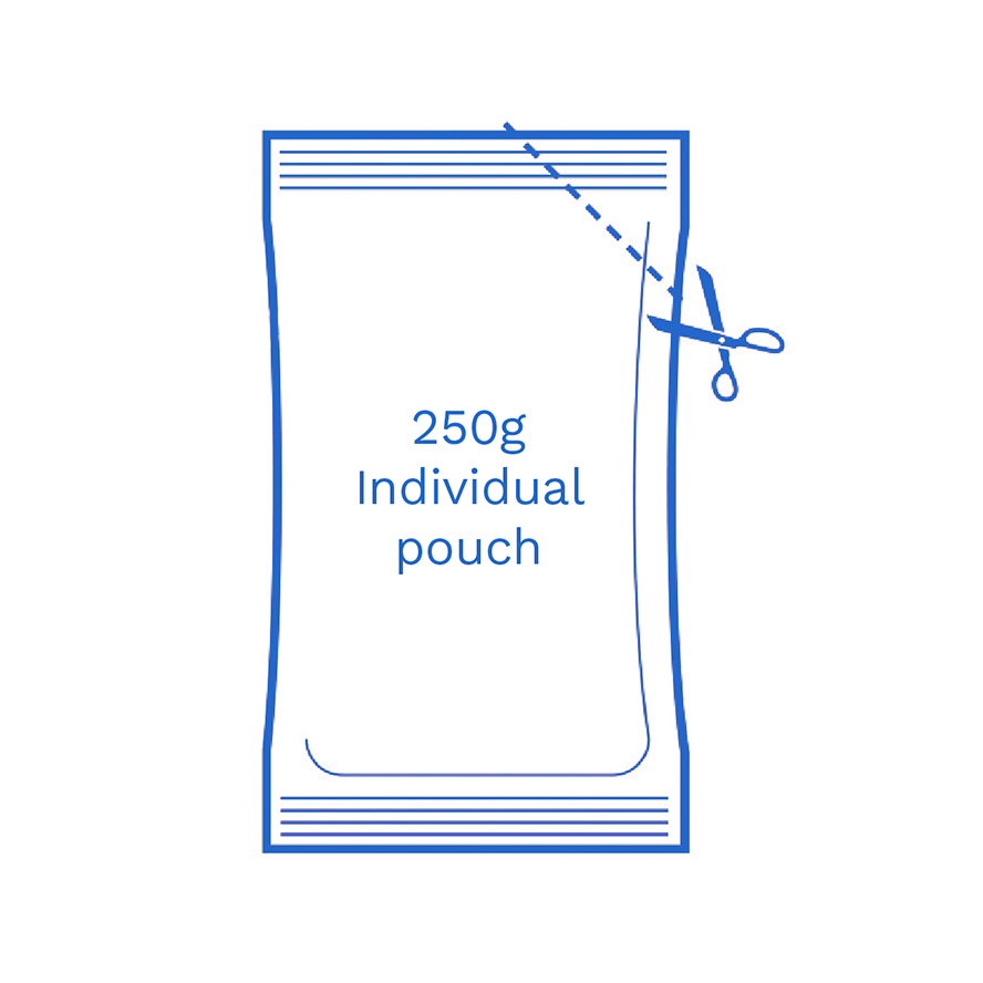 250g Individual pouch FSUK Hastings