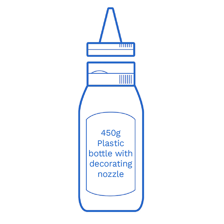 450g Plastic bottle with nozzle FSUK Hastings