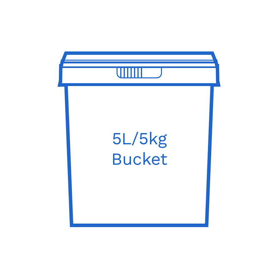 5 L 5kg bucket FSCE Dalby