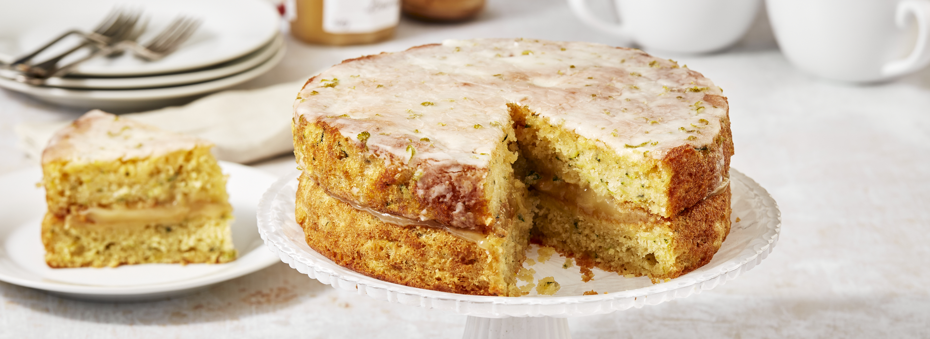 Courgette lime cake Whirl banner