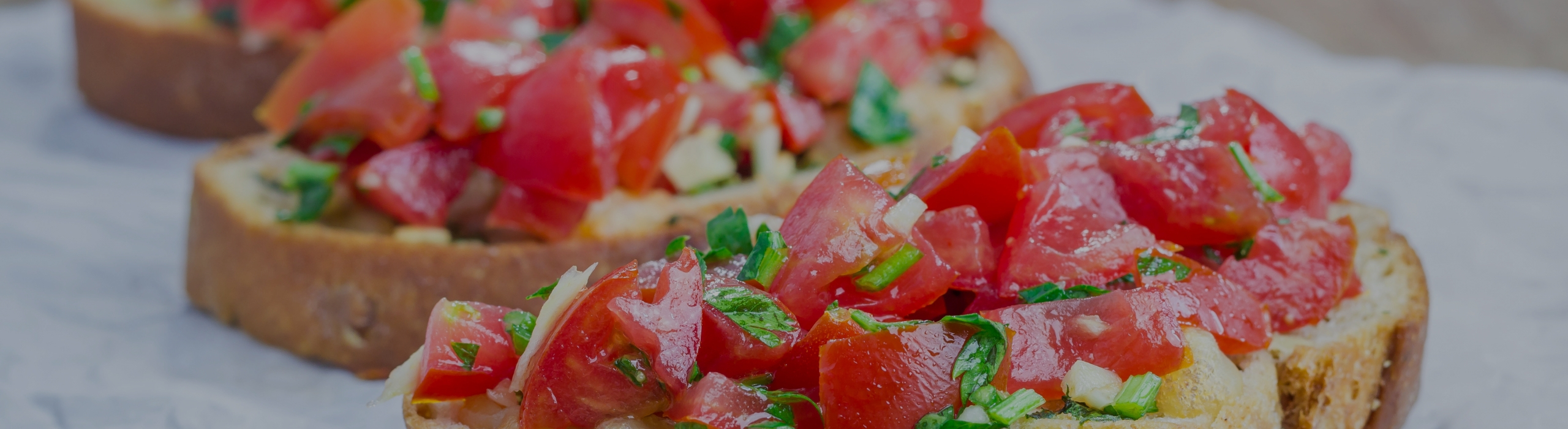 Bruschetta banner