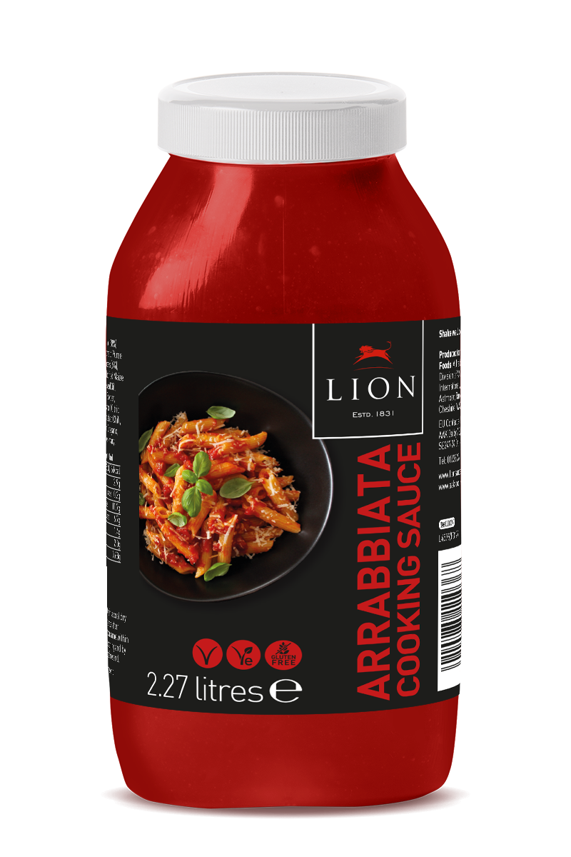 Lion Arrabbiata Cooking Sauce 2 27 L