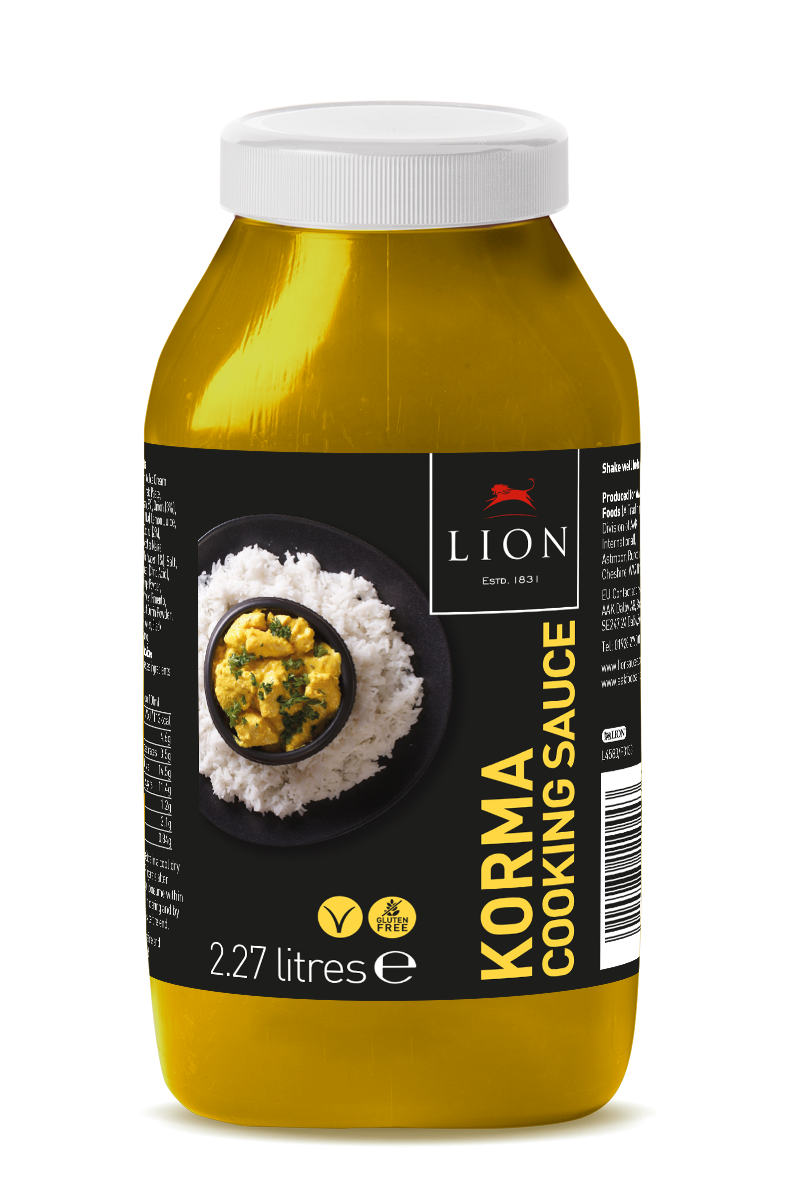 Lion Korma Cooking Sauce 2 27 L