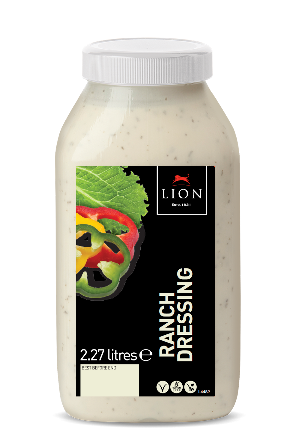 Lion Ranch Dressing 2 27 L White Lid