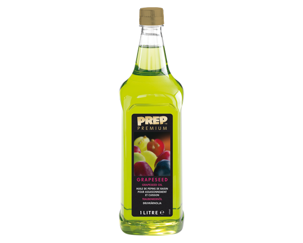 Prep Premium Grapeseed Oil 1 L FRONT