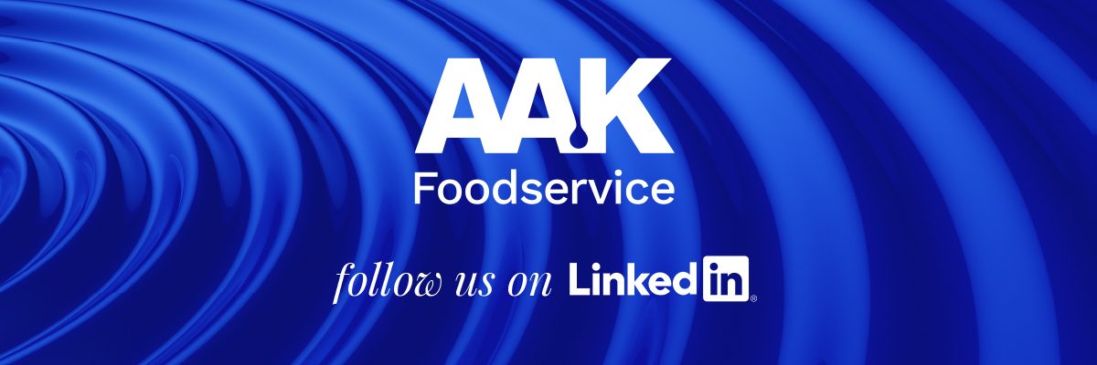 A new global Linked In page for AAK Foodservice dedicated to Making Better Happen TM BR36196 AAK FS Linked In Profile Follow us 1200x40082