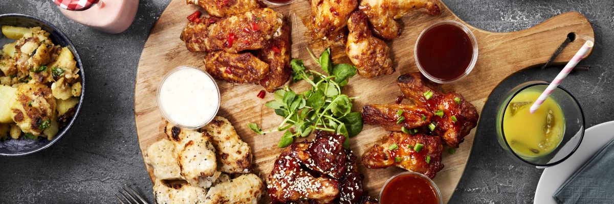 Make your summer dishes sizzle with Lion Sauces Sweet and Spicy American Style Smokey BBQ Wings Lion American Style Smokey 2022 04 21 105546 kmzq