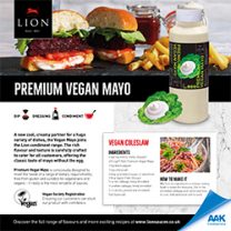 Lion Premium Vegan Mayo sell sheet 1