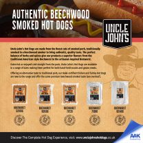 Uncle Johns Hot Dogs sell sheet 1