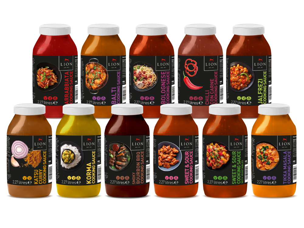 Lion cookingsauces