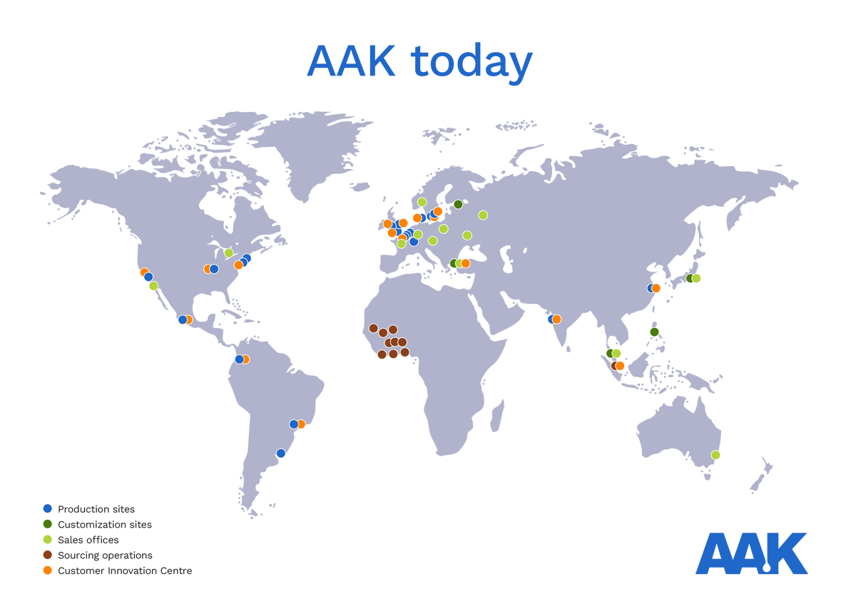 AAK Today map