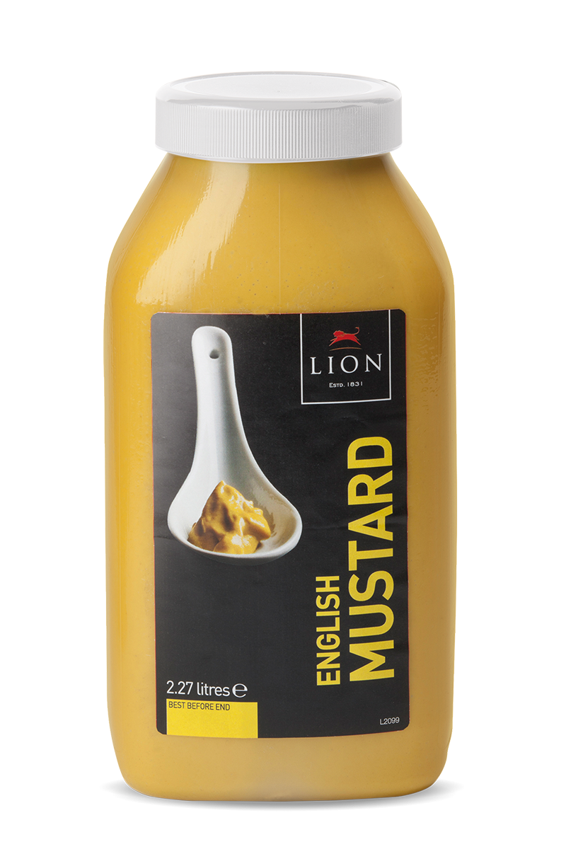 Lion English Mustard 2 27 L White Lid
