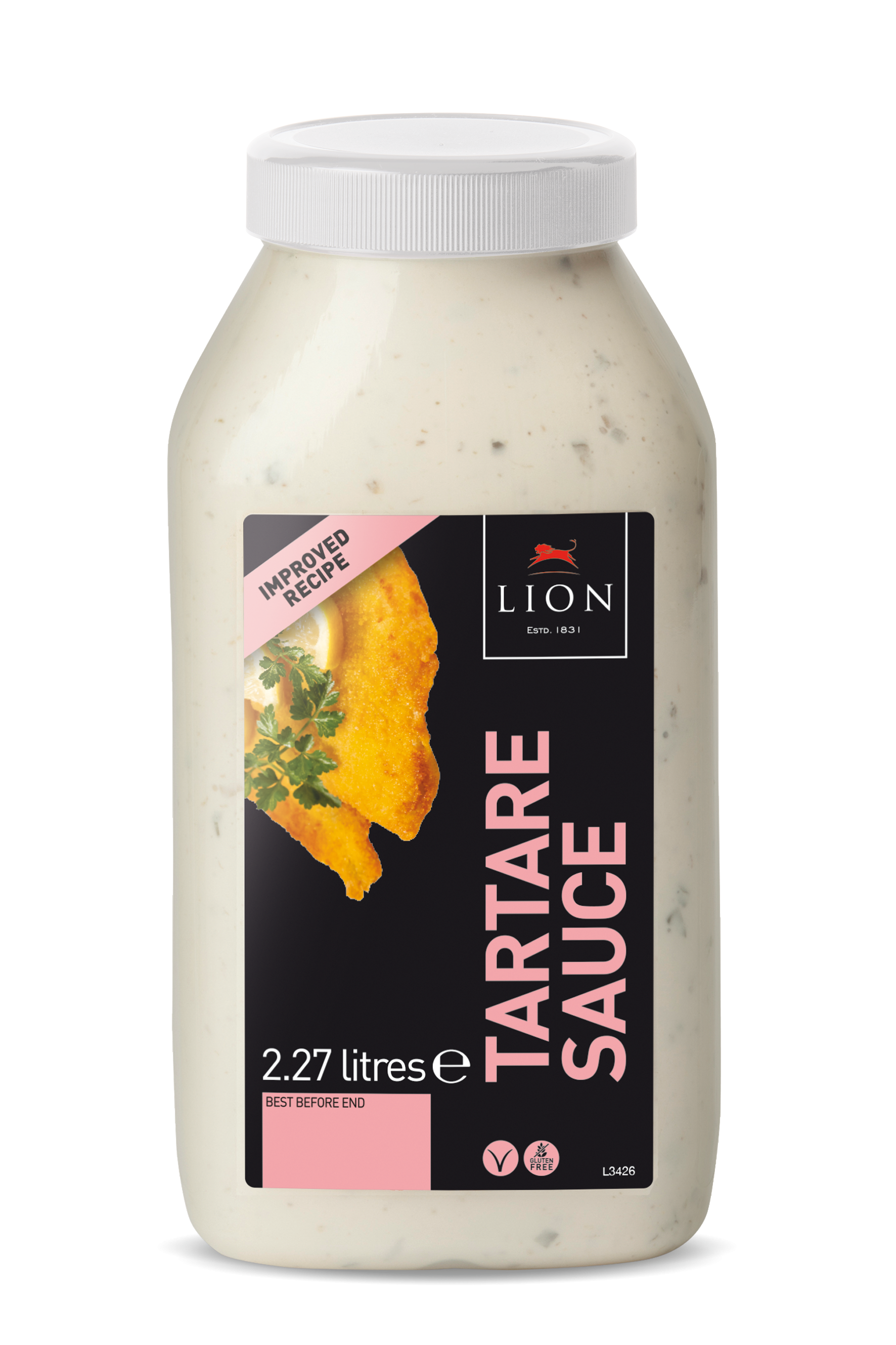 Lion Tartare Sauce 2 27 L White Lid