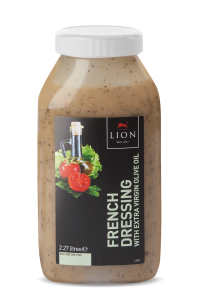 Lion French Dressing with Extra Virgin Olive Oil 2 27 L White Lid