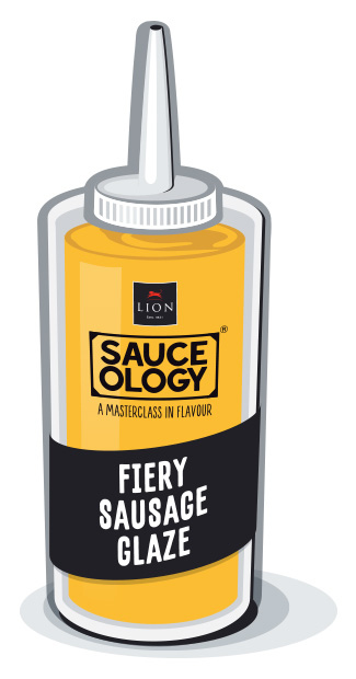 Fiery sausage sauce