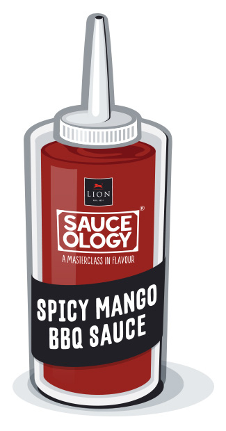 Spicy mango bbq sauce