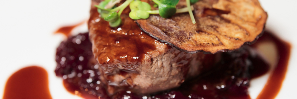 Fillet Steak with Red Wine Gravy